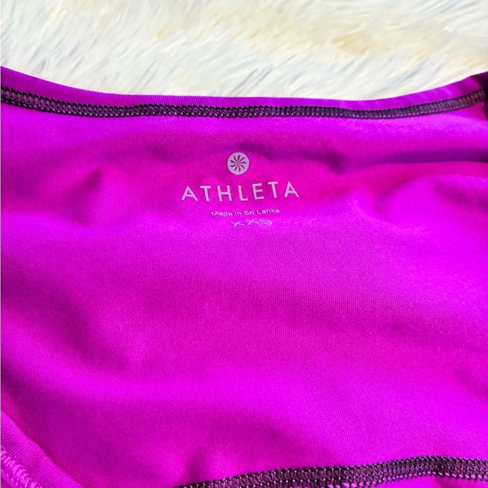Athleta Women's Fuchsia Long Sleeve Top - Picture 2 of 5